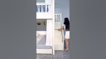 Upper and lower storage large space children