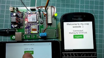 SIM800H MQTT LED Control