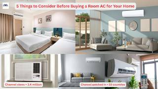 5 Things to Consider Before Buying a Room AC for Your Home | Buying New AC? Consider 5 Factors First