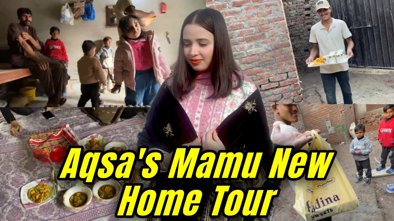 Aqsa K Mamu Ka Village Home Tour Lakin Ghar Abhi Ban Raha Hai || Aqsa Ali Vlogs