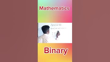 binary Number system. #group_d_2025 #education #mathshortcuttricks #binarynumbersystem