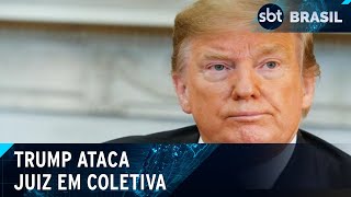 Trump ataca juiz que o condenou: “Parece um anjo, mas é um diabo” | SBT Brasil (31/05/24)