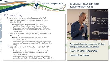 Session 3. Mark Beaumont: Approximate Bayesian computation