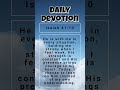 Daily Devotional Prayer April 23, 2026