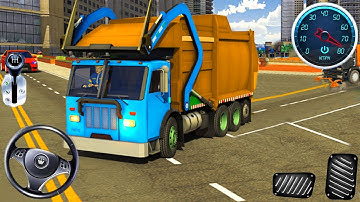 Garbage Truck 3D - Trash Truck Simulator 2025 | Real City Cleaning Gameplay | Android Game