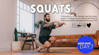 Improve your strength and balance with single leg squats (follow along)