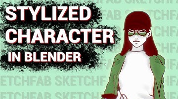 STYLIZED CHARACTER IN BLENDER EEVEE - Melissa