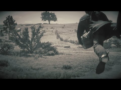Killcam makes Arthur go flying - Red Dead Redemption 2