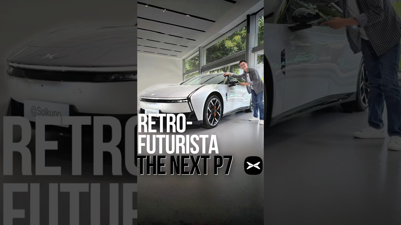 Nuevo XPeng P7 Retrofuturista: The Next P7
