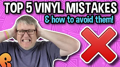 Top 5 Vinyl Mistakes! #vinyl #fail #turntable