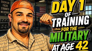 Day 1 of Training for the Military at Age 42 #Motivation #Vlog 