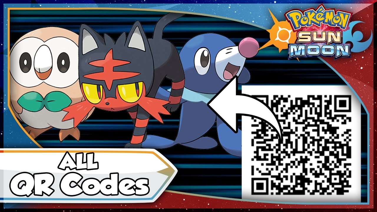 Special QR Codes - Lists - QR Codes, Pokémon: Ultra Sun & Moon