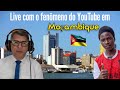 Live com o FENÔMENO DO YOUTUBE em Moçambique - ÁFRICA | Feat.: Canal @JoselinoMoz