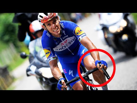 Video: Philippe Gilbert abandona el Tour de Francia tras un accidente en el descenso de la etapa 16
