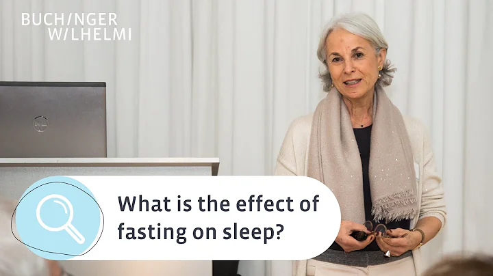 Fasting and sleep | Buchinger Wilhelmi