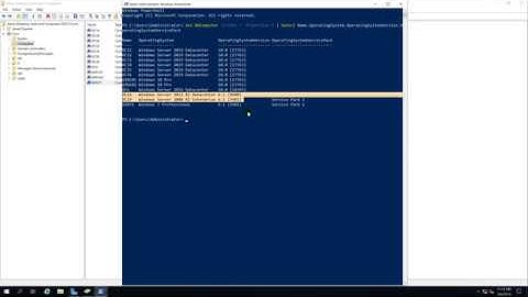 Using PowerShell - Get OS of Computers in domain