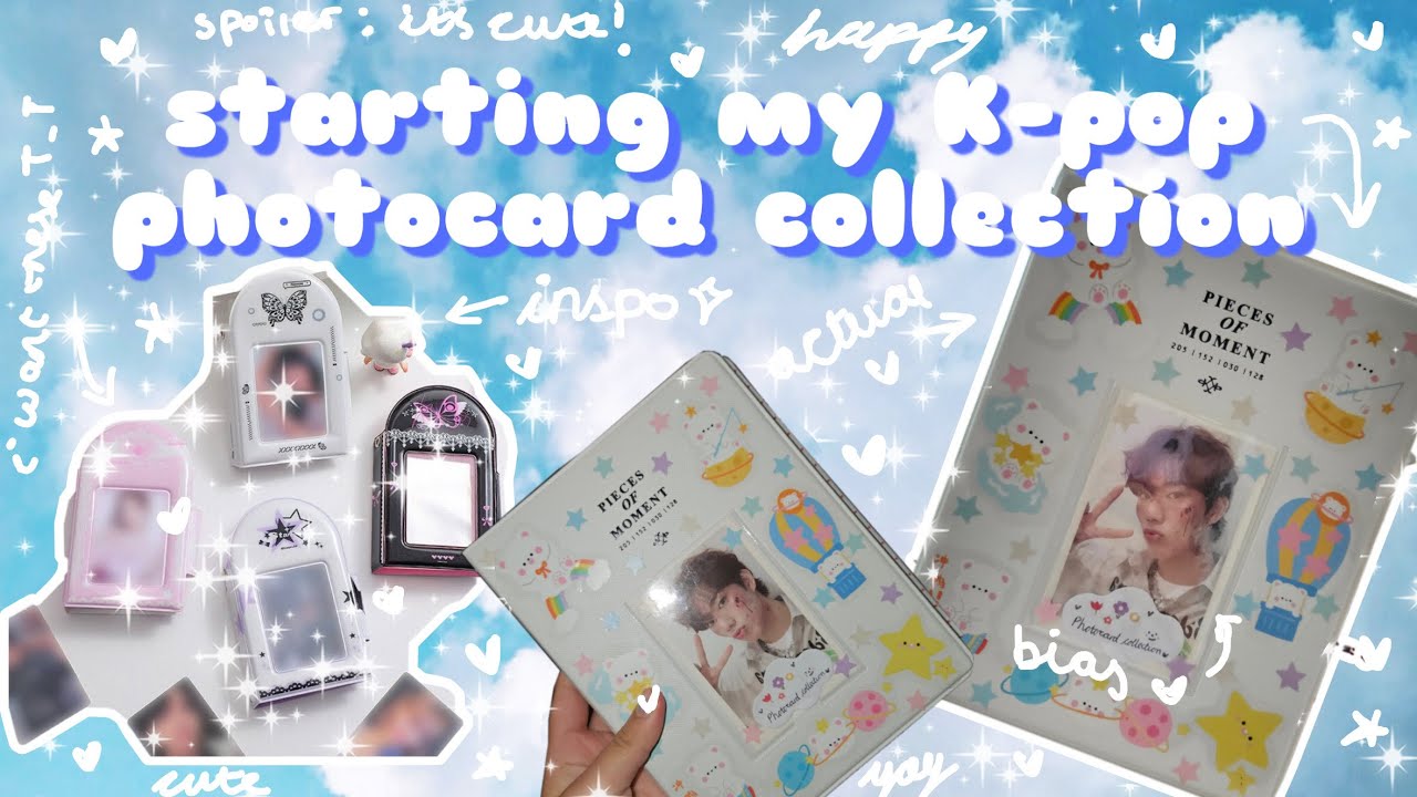 starting my KPOP photocard collection 💕 (officially)