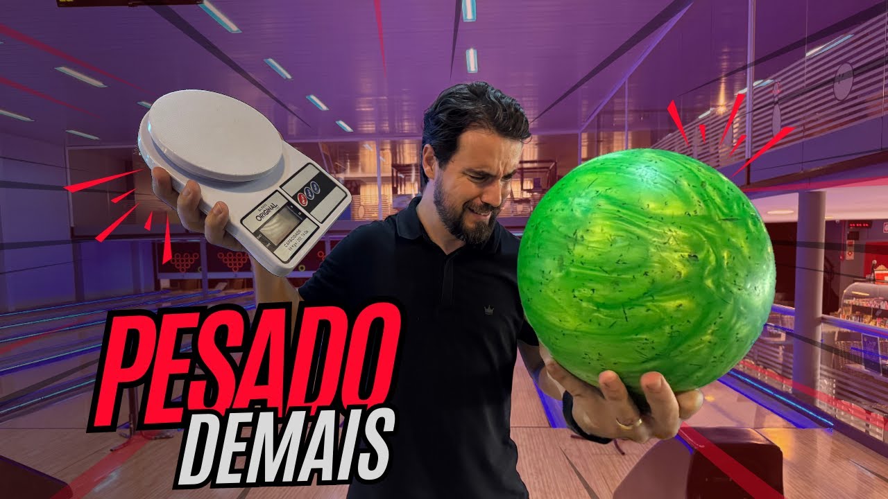 A BOLA DE BOLICHE MAIS PESADA! - YouTube
