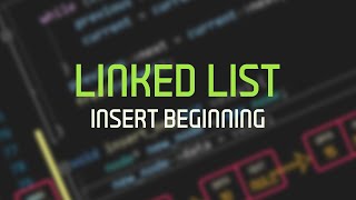 شرح linked list insert at beginning in c++ - data structure