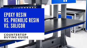 How to Choose a COUNTERTOP MATERIAL? Epoxy Resin vs. Phenolic vs. Solicor - OnePointe Solutions