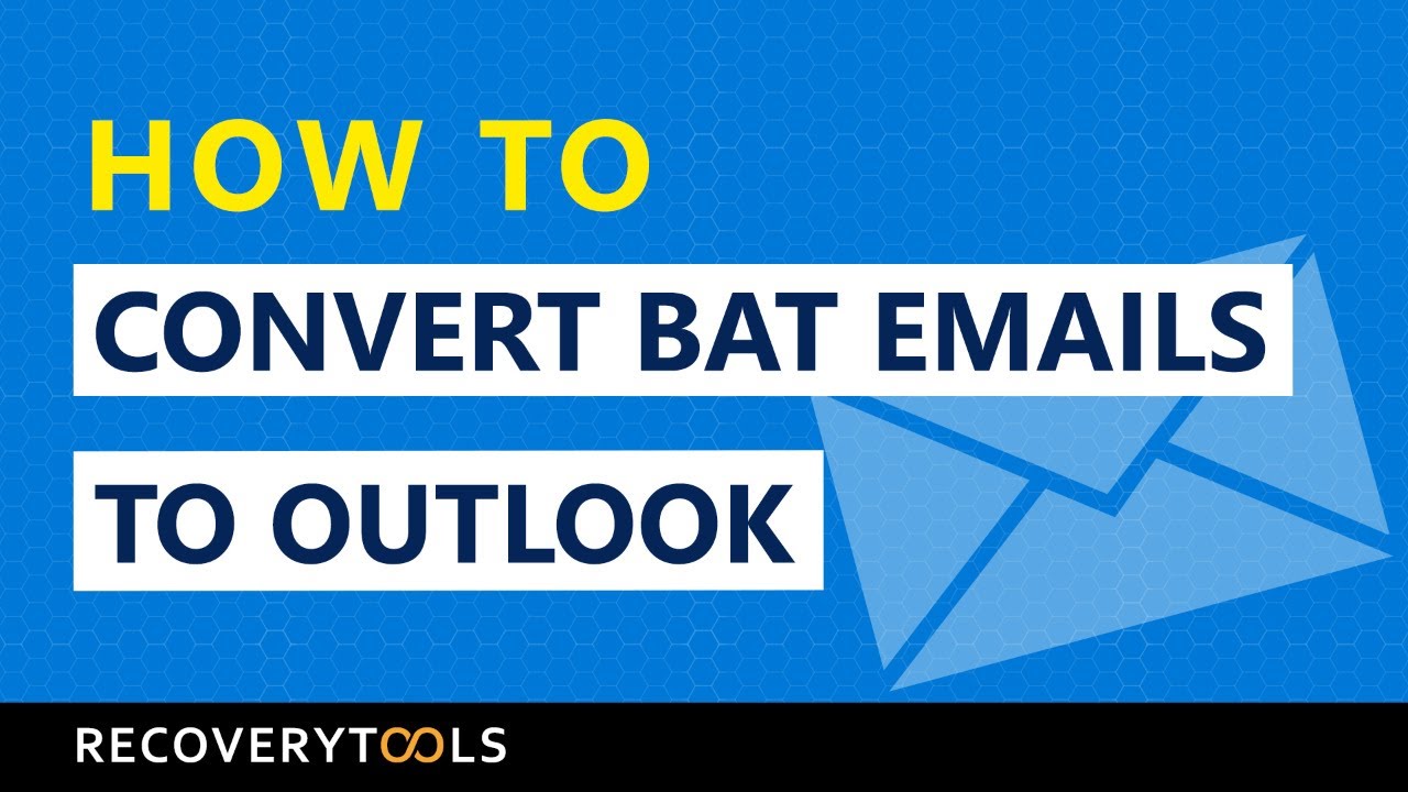 How to Convert The Bat! to Outlook 2019, 2016, 2013, etc? - YouTube