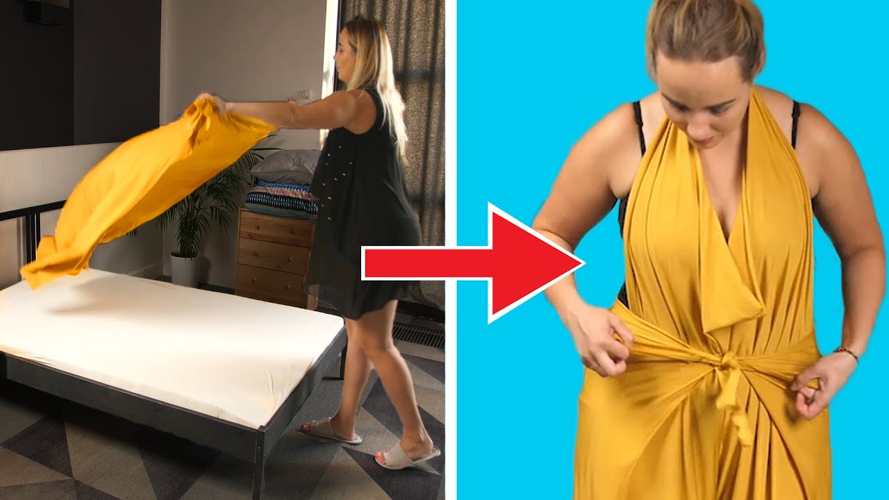 From Bedroom Sheets to Fashion Hacks! 10 DIY Clothes Ideas for Upcycle Girls