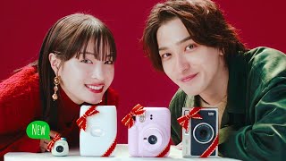 横浜流星、広瀬すずへ贈りたいクリスマスプレゼントは!?／富士フイルム「INSTAX」CM＋インタビュー＋メイキング