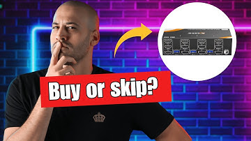 KCEVE USB 3.0 KVM Switch 3 Monitors 3 Computers Display port HDMI, Triple Monitor KVM Switch 8K@60Hz