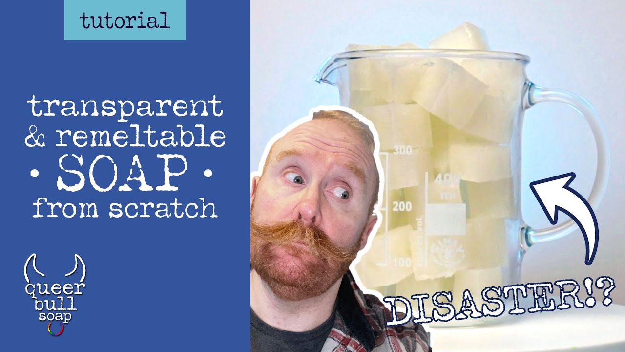 Re-meltable / Transparent soap - Is this a disaster?