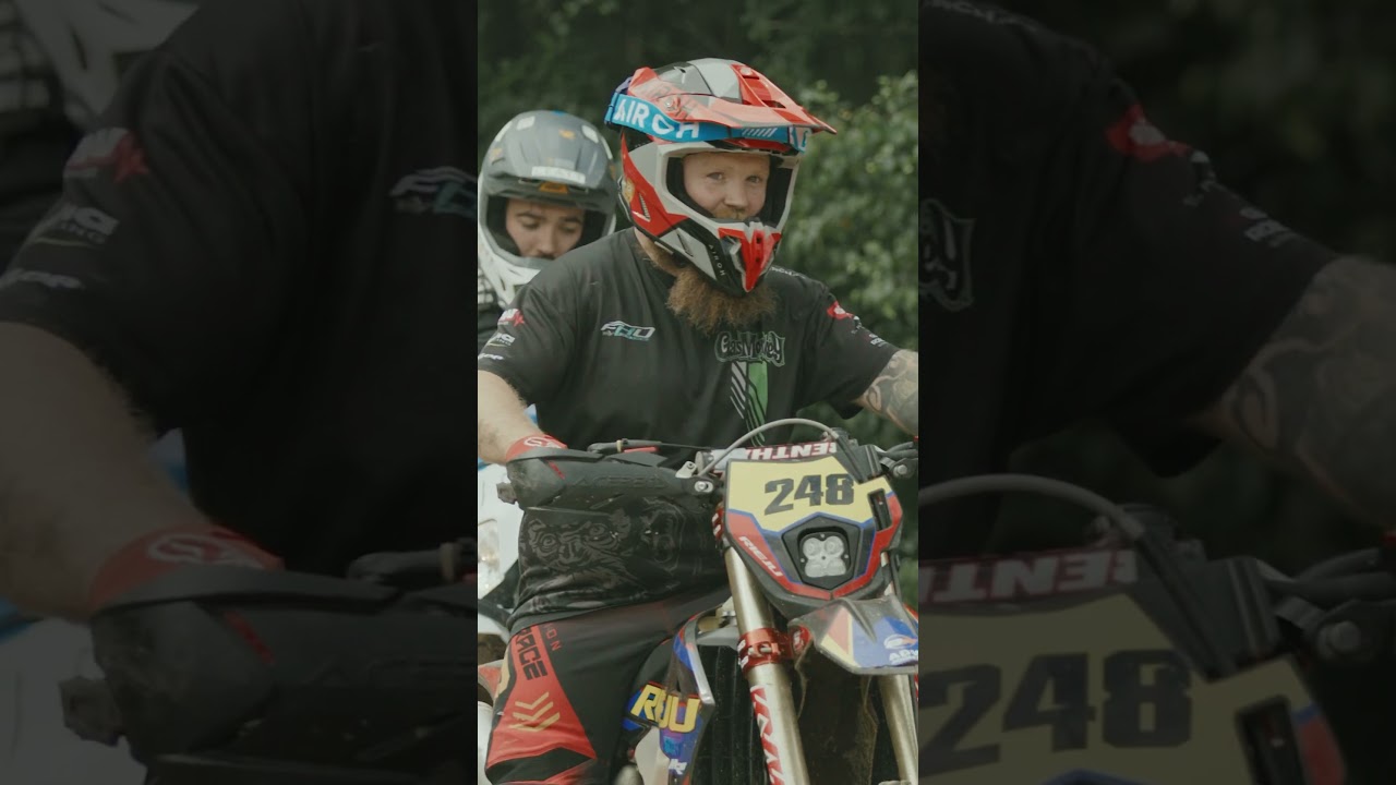 The gas monkey Andrew Watt at Highland Enduro Club.