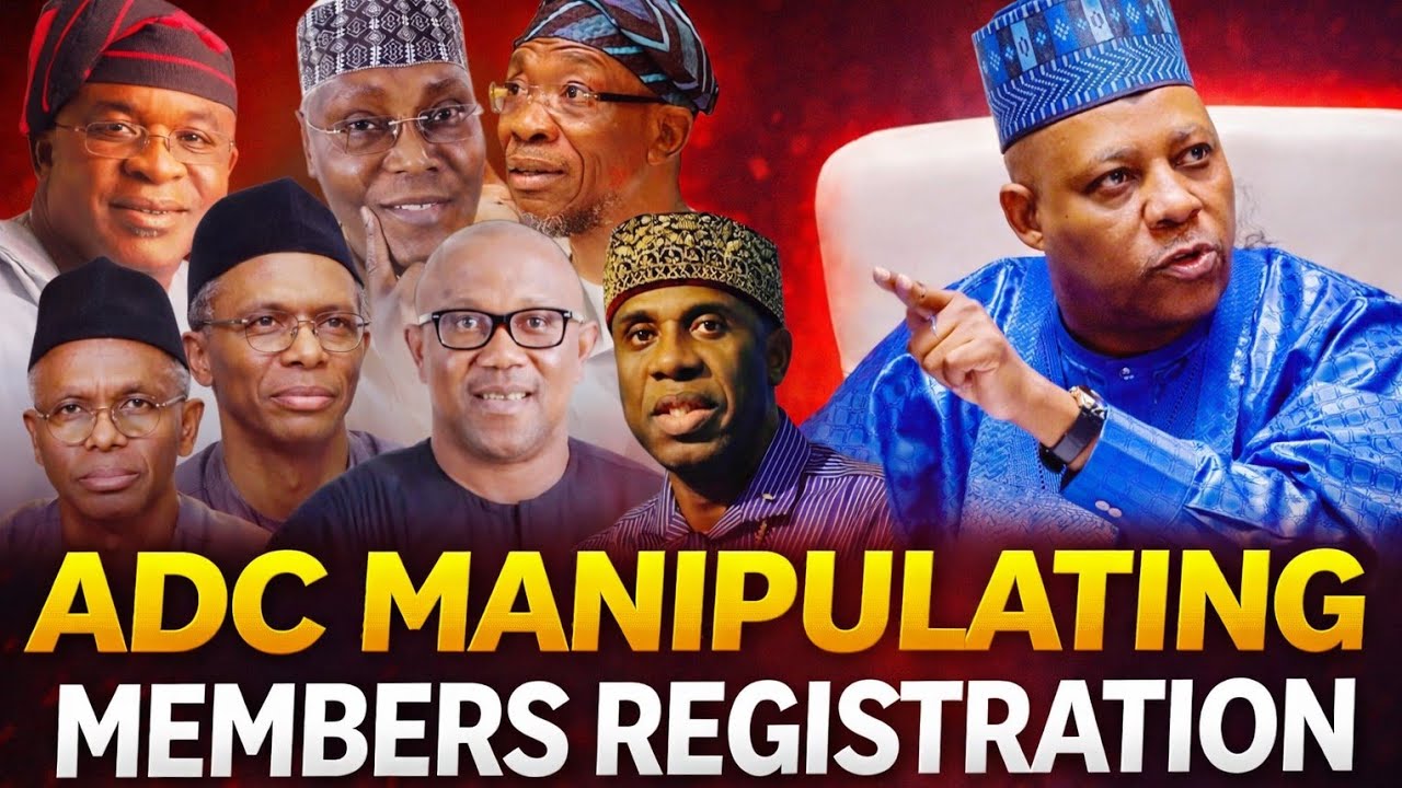 How ADC is manipulating digital membership registration on server, VP, Shettima raise alarm 