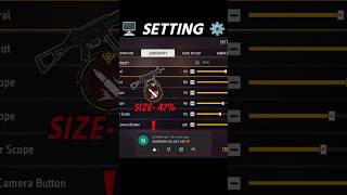 Free Fire Headshot setting 2026 ⚡ Ob52 Update sensitivity ⚙️| Sensitivity + Hud Settings Free Fire