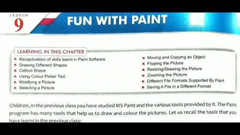 Class 3 Chapter 9 (Part 1.1)