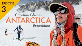 Climbing Mt. Vinson / Antarctica: Moving from Base Camp to Low Camp with Caroline Gleich - EPISODE 2