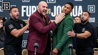 “DON’T TOUCH ME!” Tyson Fury & Anthony Joshua Face-Off Gets OUT OF CONTROL!