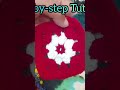 Learn to Make this Crochet Square Step-by-step| Full Tutorial Available On My Channel #crochet #diy