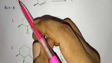 CSIR NET JUNE 2019 Solution organic chemistry part B: Stereochemistry and reaction of  Cyclohexene