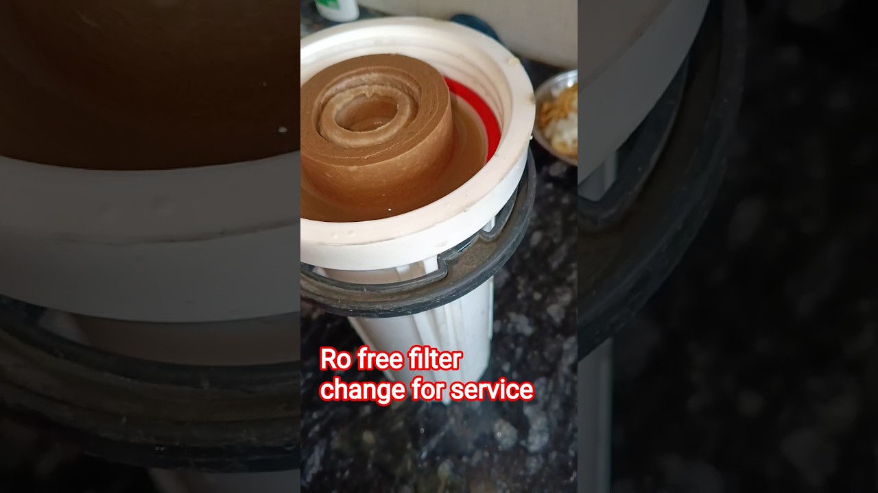 Ro water purifier free filter change #ro purifier #shorts #reels