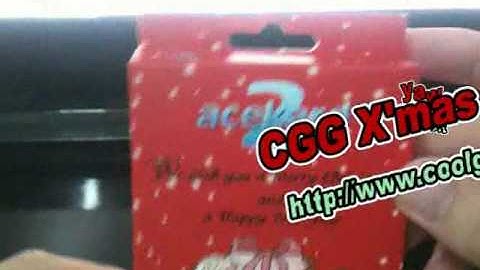 CGG Video : Acekard 2i Christmas Packing Unbox