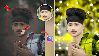 Picsart Yellow Tone Photo Editing | CB background New Photo Editing | PicsArt Editing