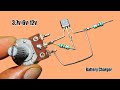 3v 6v 12v  Battery Charger Circuit | Multi Battery Charger