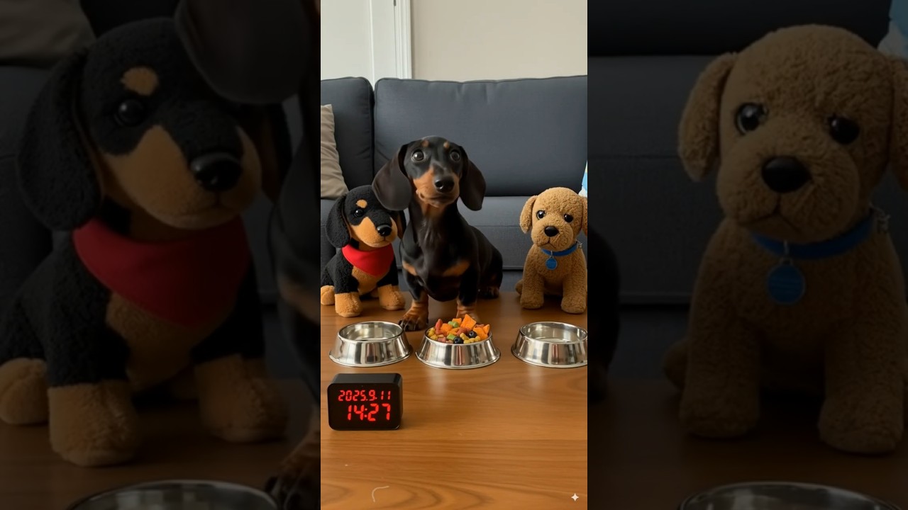 🐶 ChocoDax: "I’m fine, give it to my toy friends!" 💕