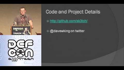 DEFCON 18: Hardware Hacking for Software Guys 4/4