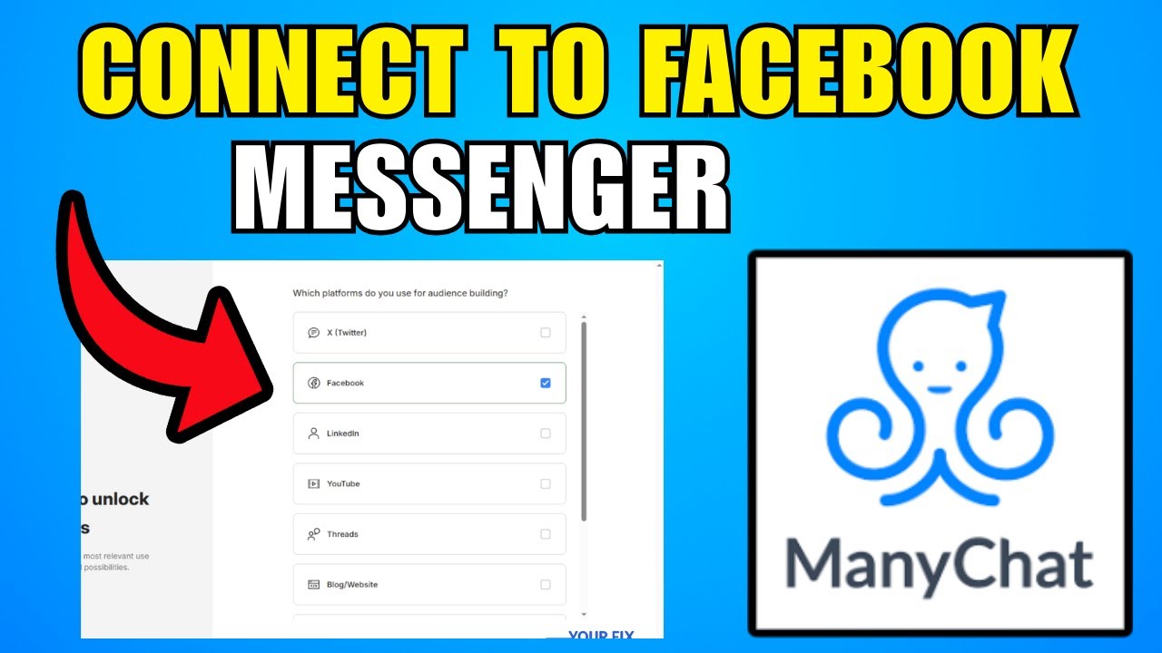 How To Connect ManyChat To Facebook Messenger (2026) (Best Method)