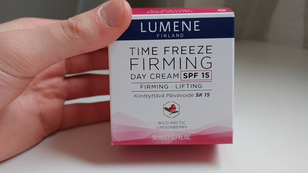lumene time freeze day cream lumene time freeze day cream