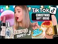 I Bought Every CHRISTMAS GIFT IDEA that Tik Tok & Instagram Recommended... what's worth buying!?