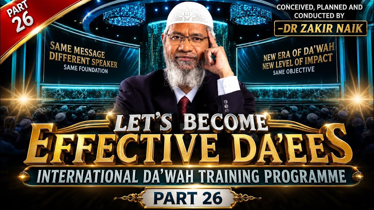 Let's Become Effective Da'ees International Da'wah Training Programme ...