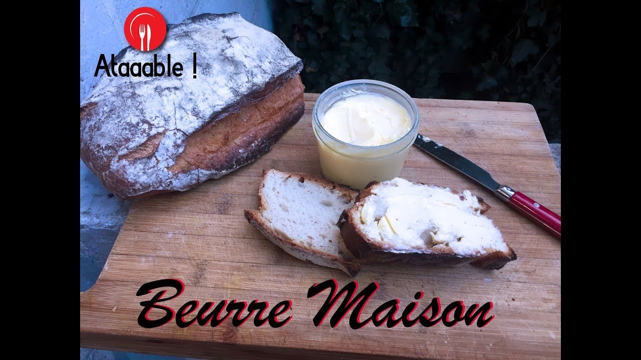 Faire son Beurre Maison c'est facile !
