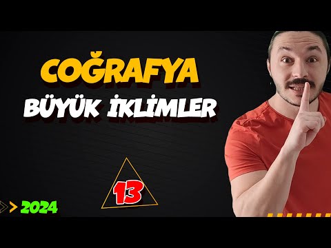 🌍Büyük İklim Tipleri 🔴 39 Günde TYT Coğrafya Kampı-13🟡 9.sınıf coğrafya Kampı-13📌2024