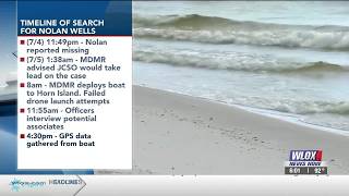 MDMR reveals new details in timeline of search for Nolan Wells